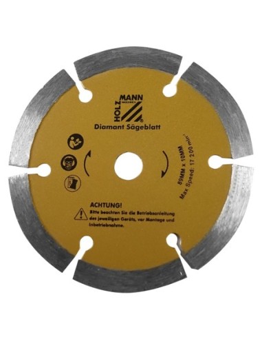 Disco diamante KSB 89x2,0/1,0x10xZ6 | KSB8910DIAM/2 Holzmann