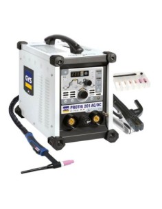 PROTIG 201 AC/DC HF FV 110/230V-F1 CON ACC. ANTORCHA SR26DB (4MTS)- KIT MMA