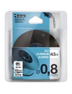 086685*BOBINA HILO ALU(AlSi5) Ø100MM-0,8MM/ 0,5KG.