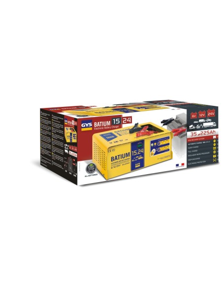CARGADOR AUTOM.BATIUM 15/24 230V-6/12/24V