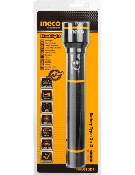 LINTERNA LED 250LM/ 270 MTS