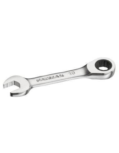 Llave combinada corta con carraca 10mm