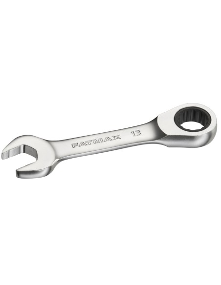 Llave combinada corta con carraca 13mm