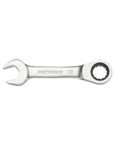 Llave combinada corta con carraca 13mm