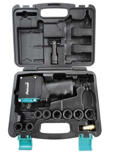 LLAVE DE IMPACTO (KIT) 1/2 CORTA IS 12 Super Mini Set