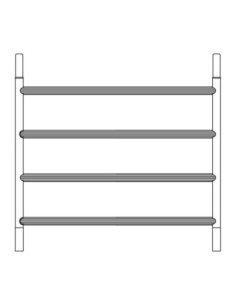 Lateral 135 H 100 cm