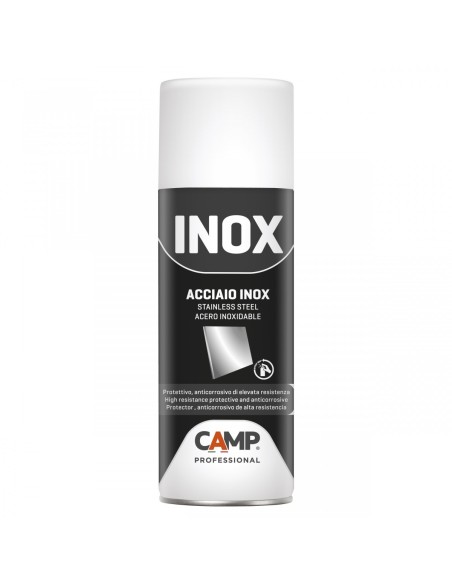 Recubrimiento anticorrosión a base de acero inoxidable