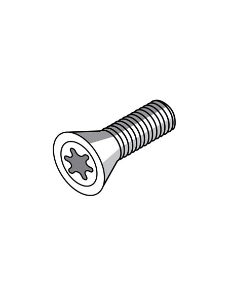 REF. 8816 TORNILLO PORTAPLAQUITAS TORNEADO