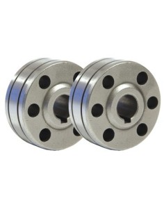 042353*SET 2 RODILLOS TIPO B 0,6/0,8 ACERO