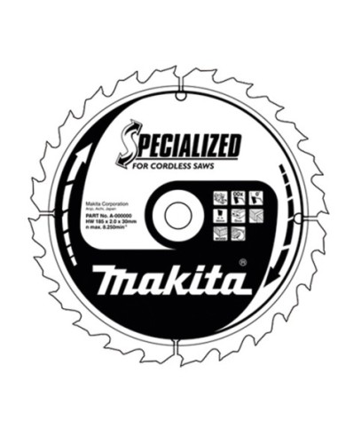 Makita 792259-0 Disco 85/15/50D Batería Especial plástico