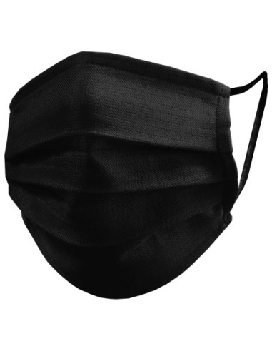 M150/B Mascarilla higiénica reutilizable, color negro.