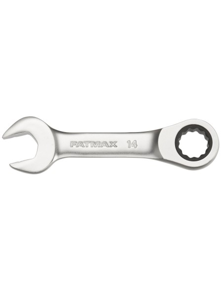 Llave combinada corta con carraca 14mm