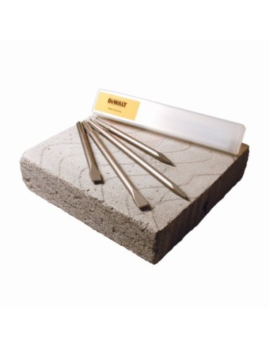 SDSMAXSET-QZ - Conjunto de punteros y cinceles SDS-Max (DT6820+DT6821+DT6822+DT6823)