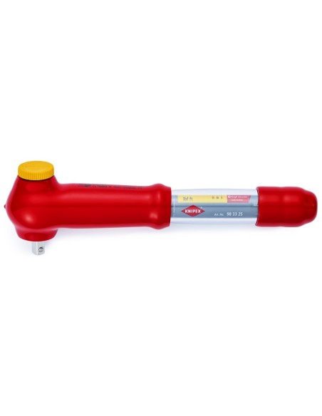 Llave dinamométrica con cuadradillo externo, reversible 290 mm KNIPEX 98 33 25