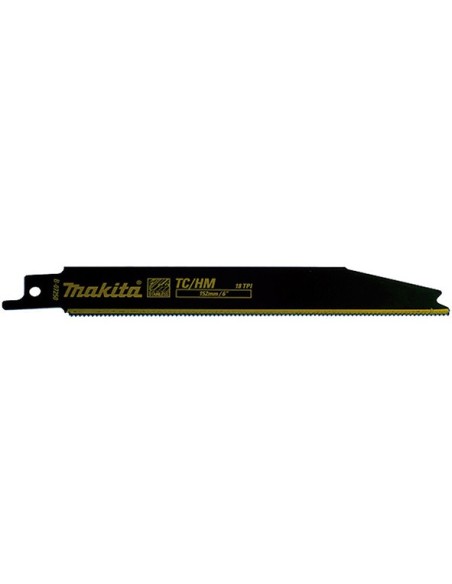 Makita B-07250 Sierra de sable 152 mm 18TPI Especial construcción 2pcs