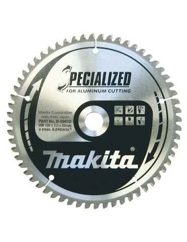 Makita B-09656 Disco HM 260/30/80D Aluminio