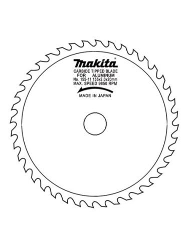 Makita B-09715 Disco HM 260/30/80D Aluminio