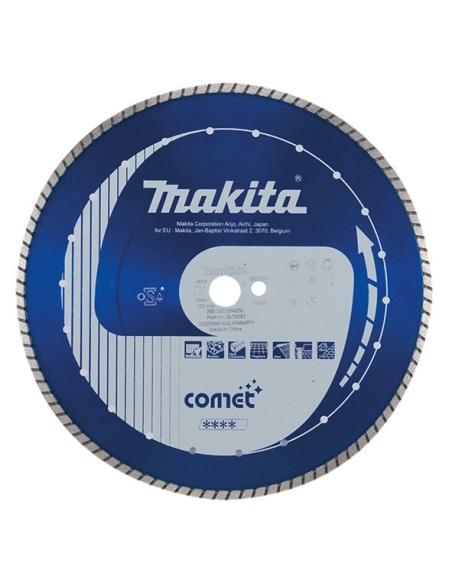 Makita B-13057 Disco de diamante COMET Banda turbo 350mm