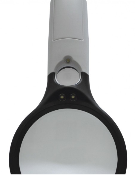 Lupa de mano LED