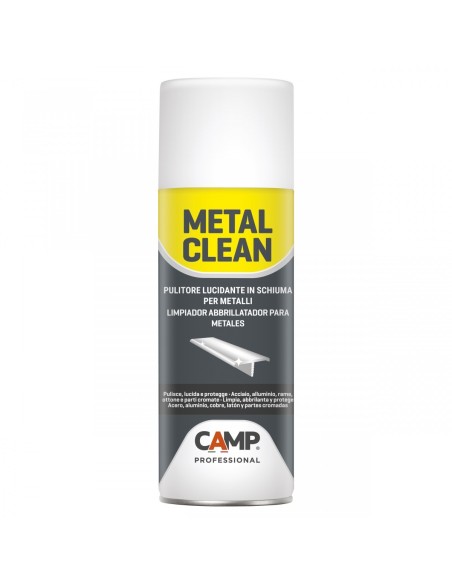 Limpiador desoxidante para pulido de metales METAL CLEAN espuma