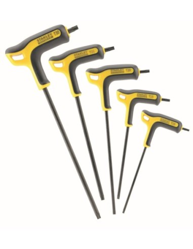 Set 5 llaves Torx FatMax mango en “T. T10, T15, T20, T25 y T30.