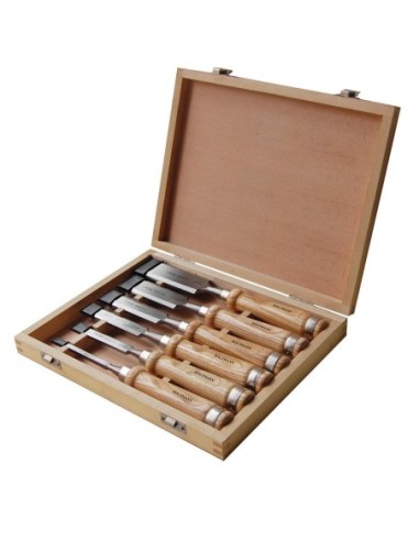 Set 6 cinceles HSS | SES6TLG Holzmann