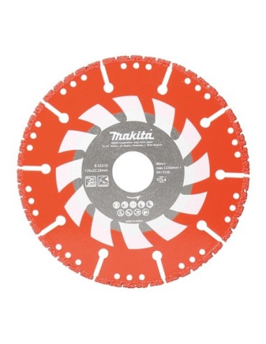 Makita B-55310 Disco de diamante especial rescate 125mm