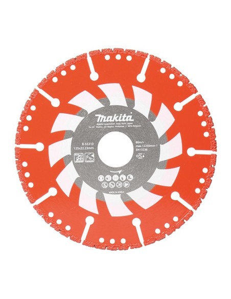 Makita B-55310 Disco de diamante especial rescate 125mm