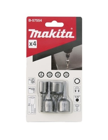Makita B-57554 Set de llaves de paso para HR166