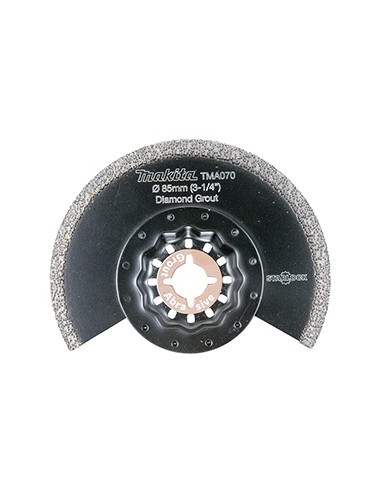 Makita B-65034 Cuchilla de corte y limpieza diamante segmentada HM 65 STARLOCK