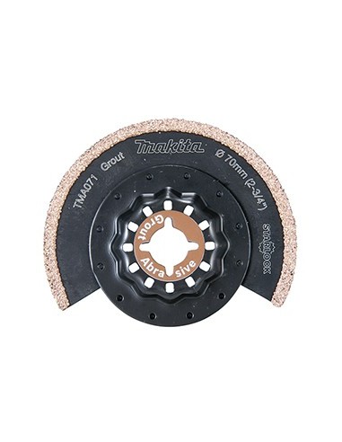 Makita B-65040 Cuchilla de corte y limpieza segmentada HM 70 STARLOCK