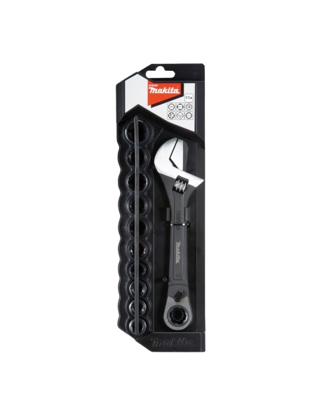 Makita B-65458 Set llave inglesa con carraca (11 vasos)
