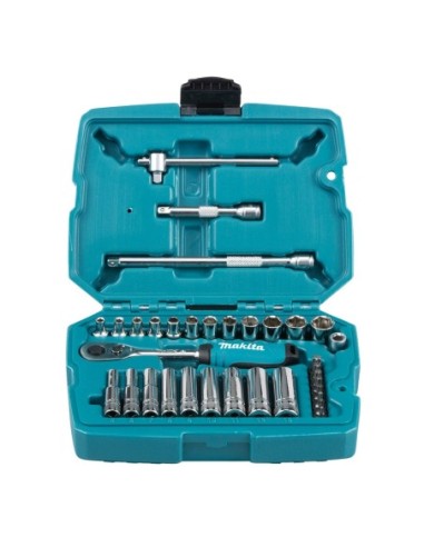 Makita B-65567 Set llave de carraca y vasos (34 pcs) 1/4