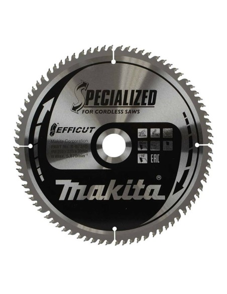 Makita B-67240 Disco TCT 260/30/80D Madera Efficut