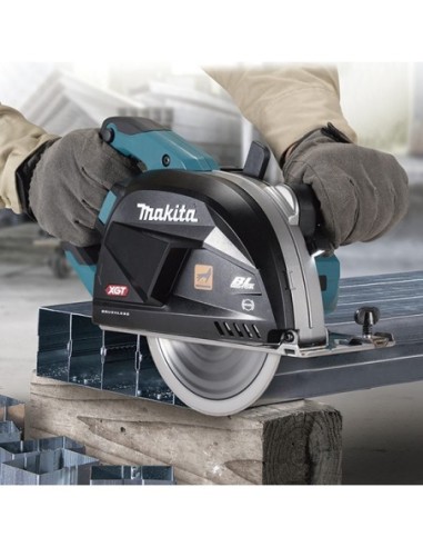 Makita CS002GZ Cortador de metal BL 40Vmáx XGT 185mm con depósito