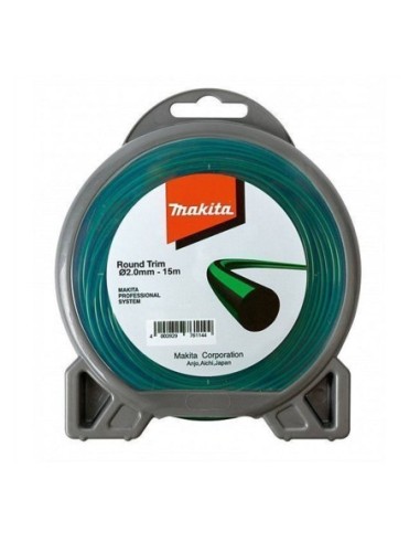 Makita 369224808 Hilo de nylon Round Trim 15m