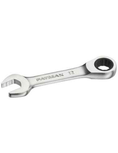 Llave combinada corta con carraca 12mm