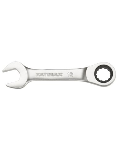 Llave combinada corta con carraca 12mm