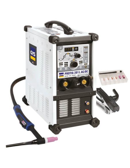 PROTIG 201L AC/DC HF 230V-F1 - CON ACC.(SR20DB-4m)
