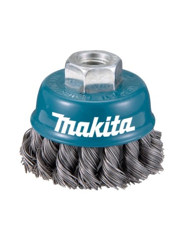 Makita D-24119 Grata cónica ondulada de acero trenzado 60mm
