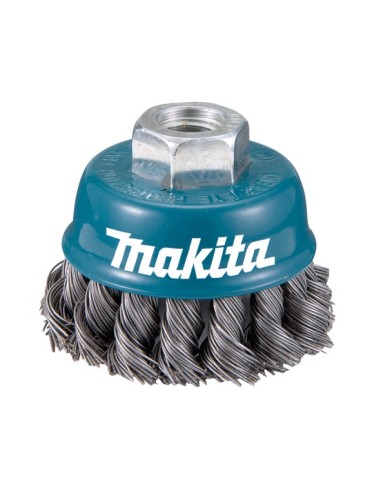 Makita D-24131 Grata cónica ondulada de acero trenzado 75mm