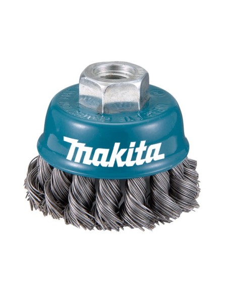 Makita D-24131 Grata cónica ondulada de acero trenzado 75mm