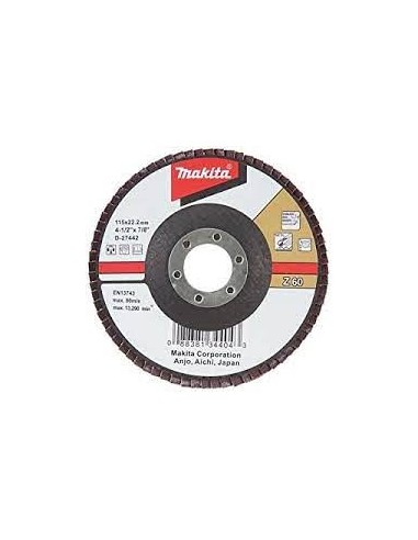 Makita D-27551 Disco de láminas de Circonio-Aluminio