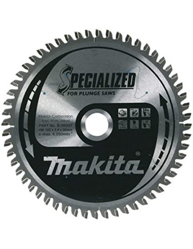 Makita B-09640 Disco HM 250/30/100D Aluminio