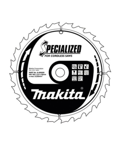 Makita B-09254 Disco HM 190/30/40D Batería
