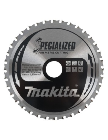 Makita B-09743 Disco HM 185/30/36D Metal (Cermet)