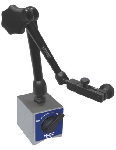 Soporte universal porta-comparador articulado con bloqueo central