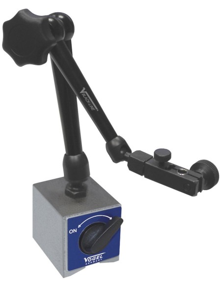 Soporte universal porta-comparador articulado con bloqueo central