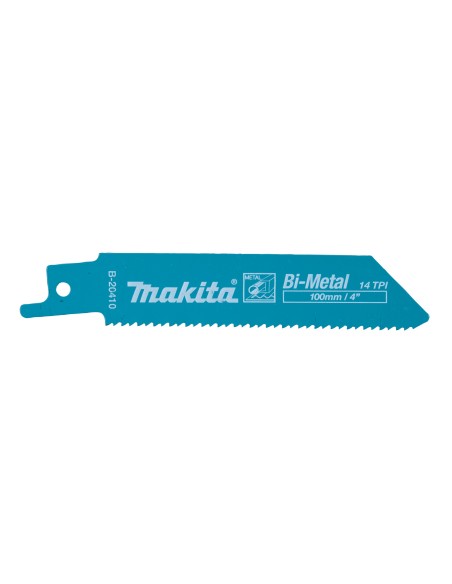 Makita B-20410 Sierra de sable 100mm para metal 14TPI 5pcs