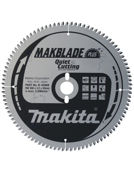 Makita B-42868 Disco HM 300/30/96D Makblade Plus